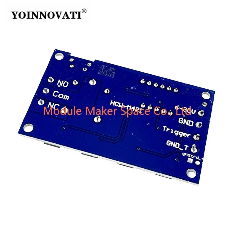 DC 6-30V Support Micro USB/Type-C 5V LED Display Automation Cycle Delay Timer Control Off Switch Delay Time Relay 6V 9V 12V 24V