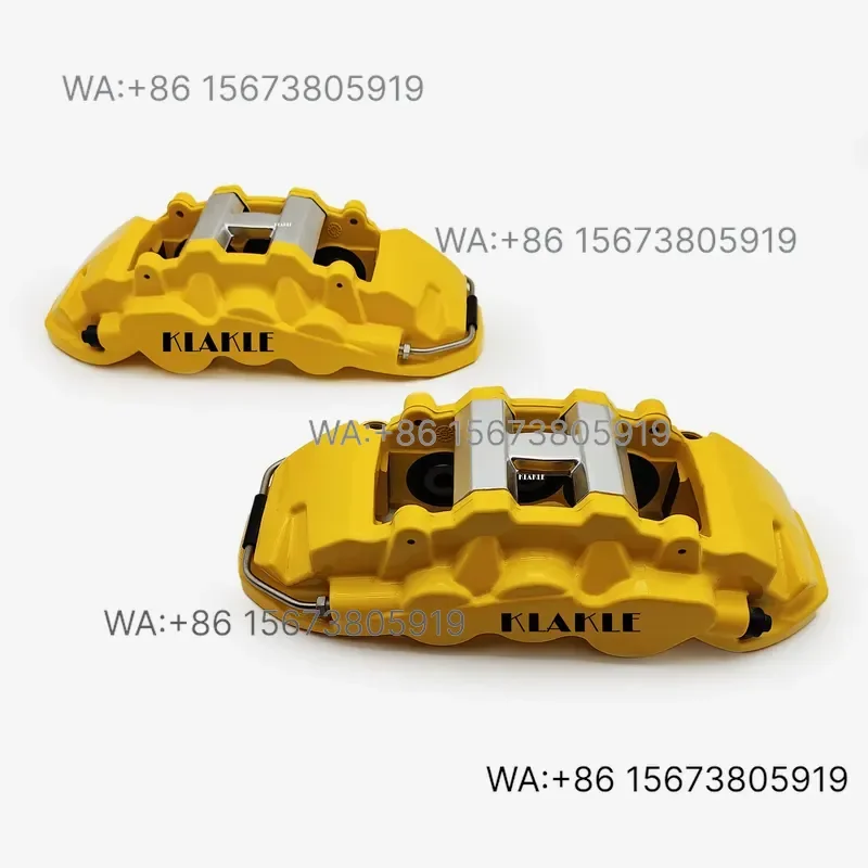 For  Wmwmnu KLAKLE 8520 ged Aviation Aluminum Alloy 6-Piston Brake Caliper Kit New  E34