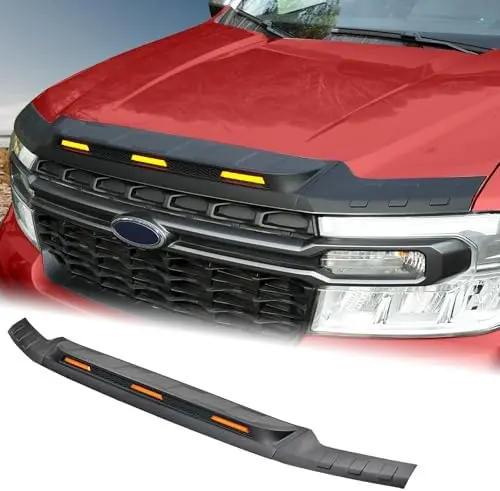 

Mabett Hood Deflector for Maverick 2022-2025 with LED Grille Lights & Waterproof Trim