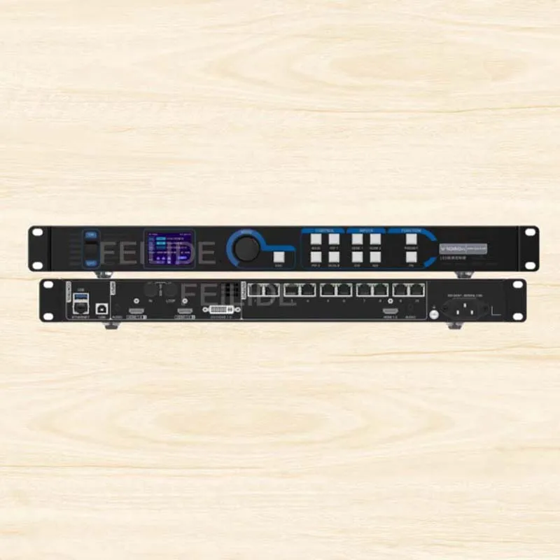 Novastar V1160 Full Color RGB Module Rental Screen Controller LED Display Screen Video Processor Supports HDMI DVI 3G-SDI Input