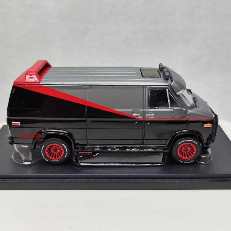 

Литой под давлением Greenlight, масштаб 1:43, 1983, GMC Vandura, имитация сплава, модель автомобиля, статическая коллекция, украшенный праздничный классический подарок