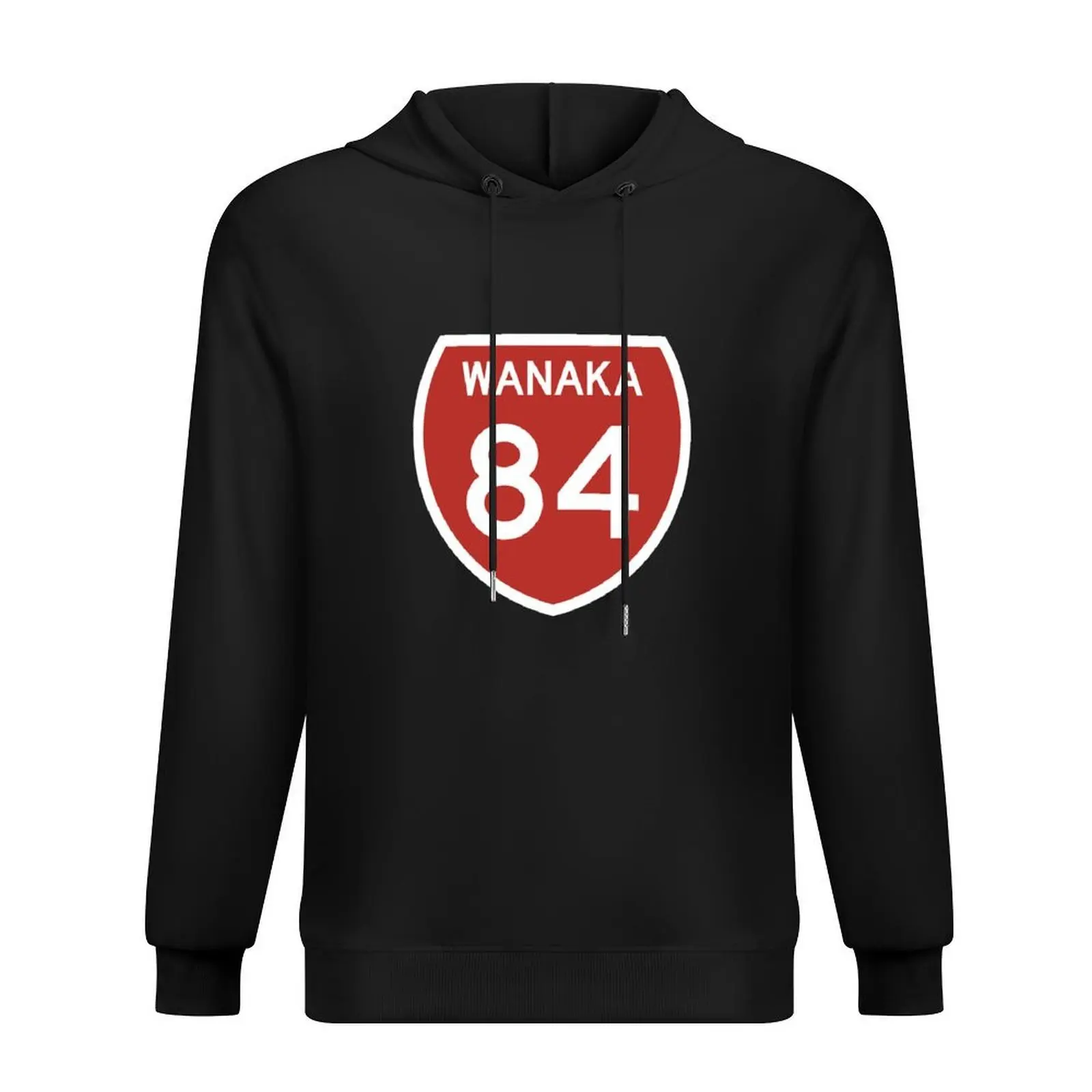 State Highway 84 Wanaka, красная толстовка с капюшоном в японском стиле, мужская одежда, одежда для мужчин, мужская толстовка оверсайз