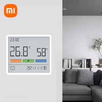 Xiaomi DUAK Atuman Digital LCD Indoor Convenient Temperature Sensor Humidity Meter Clock Electronic Thermometer Mini Hygrometer