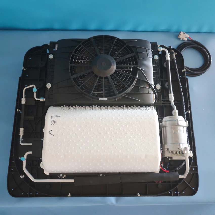 تيار مستمر 12 فولت Rv تكييف الهواء 12 فولت شاحنة وقوف السيارات التيار المتناوب برودة 24 فولت مكيف الهواء Aire Acondicionado De 12 فولت