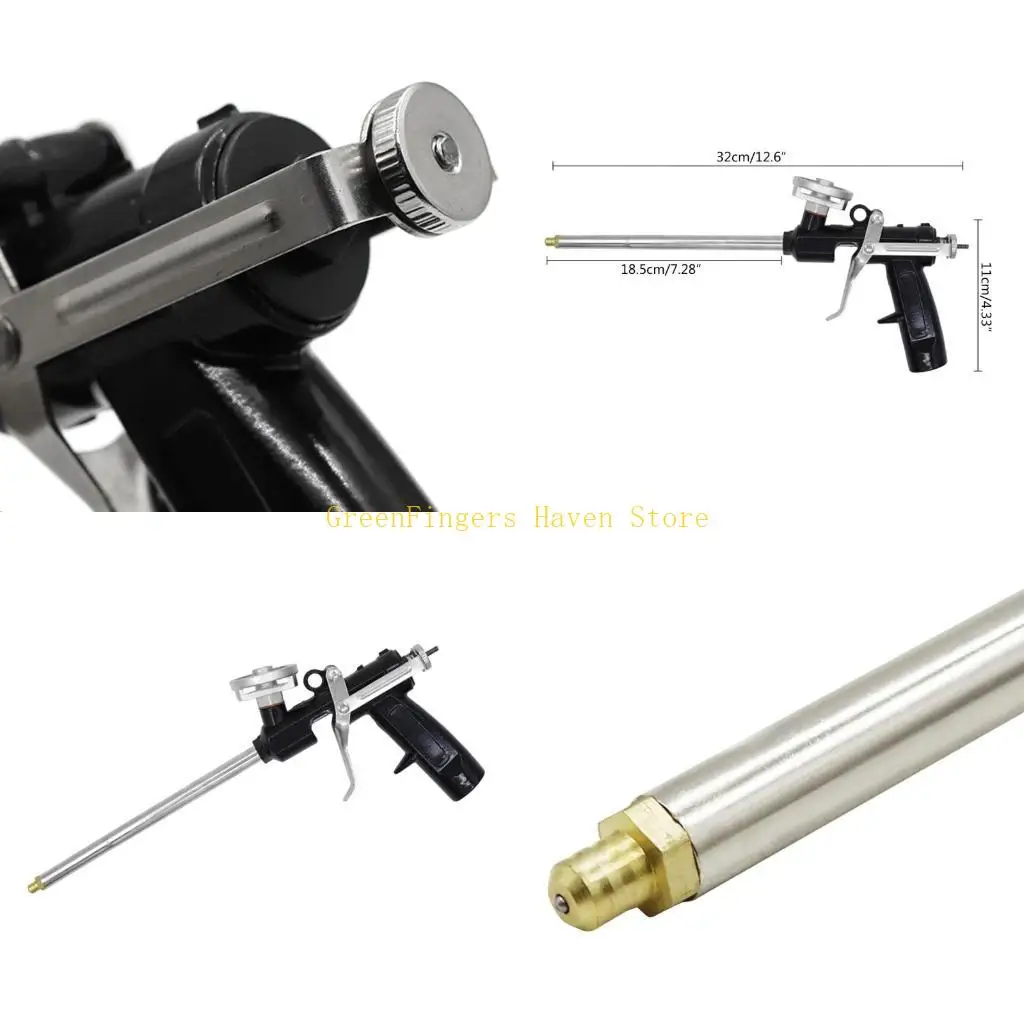 

F68D Металлический полиуретановый пенопластовый пистолет монтажный пенопластовый пенопластовый пенопластовый инструмент