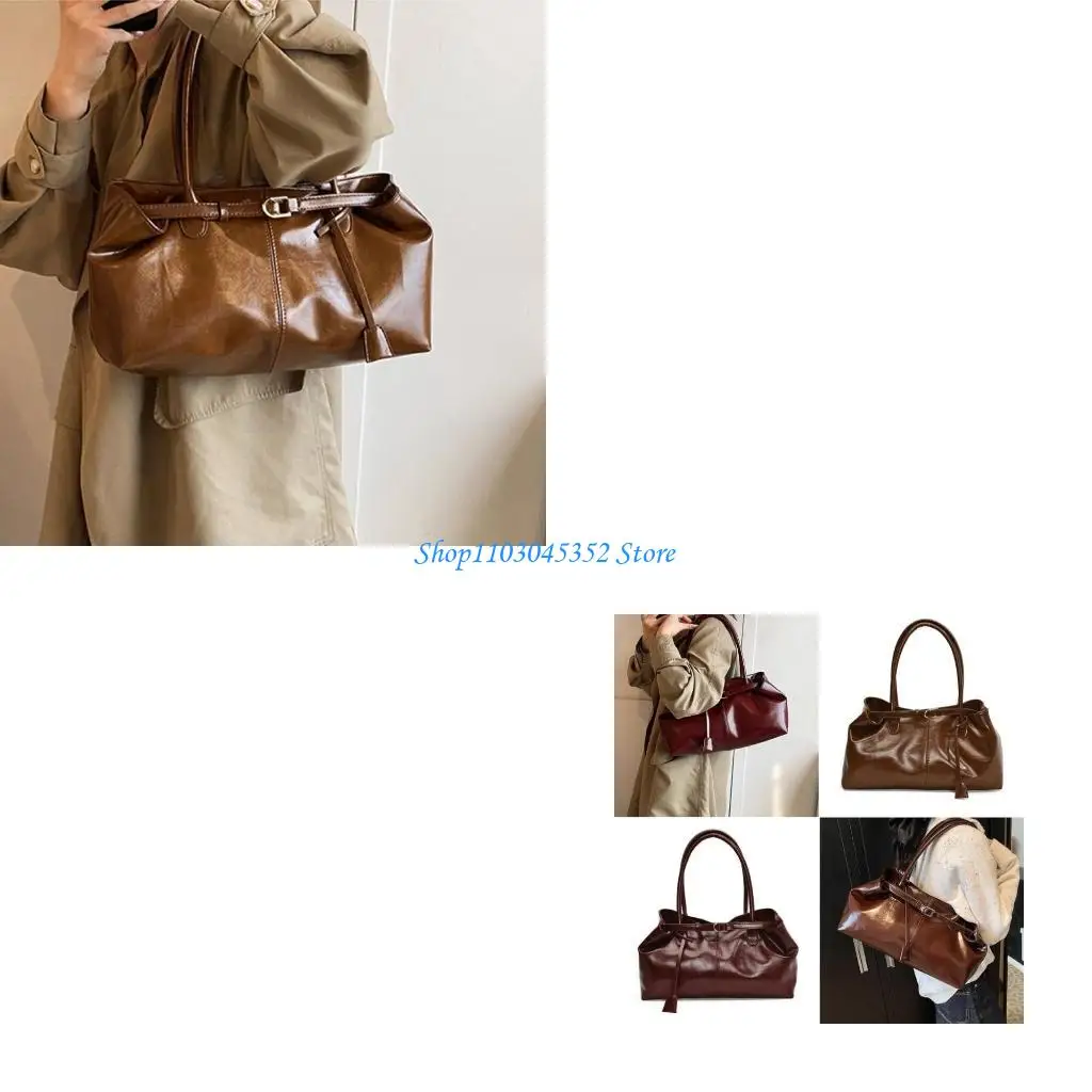 

Женская сумка с верхней ручкой, сумка для подмышек, большая вместительная сумка на плечо, дорожная сумка, ретро-сумка для на