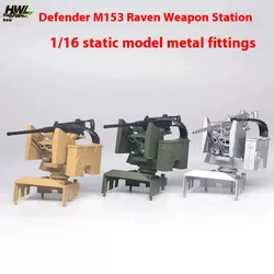 1/16 statyczny cały metal M153 wrona stacja broni Model M1a2 czołg pojazd opancerzony Hummer akcesoria do modyfikacji