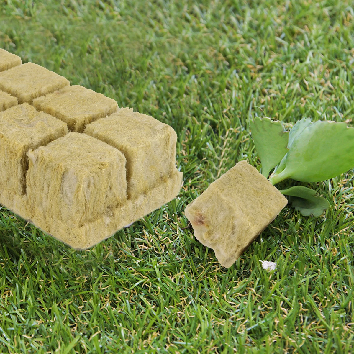 

8 Pcs Hydroponic Wool Block Soilless Cultivation Seedling Trays Gardening Tools Vegetable Planting Greenhouse Accessories