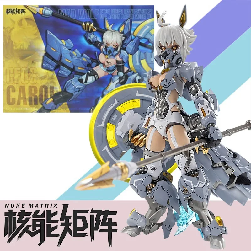 Kit de modèle Original NUKE MATRIX MARIA STRAUSS CAROLINA ROLPHE MAD WOLF, figurine d'action, modèle d'assemblage, jouet Robot, cadeau pour garçons