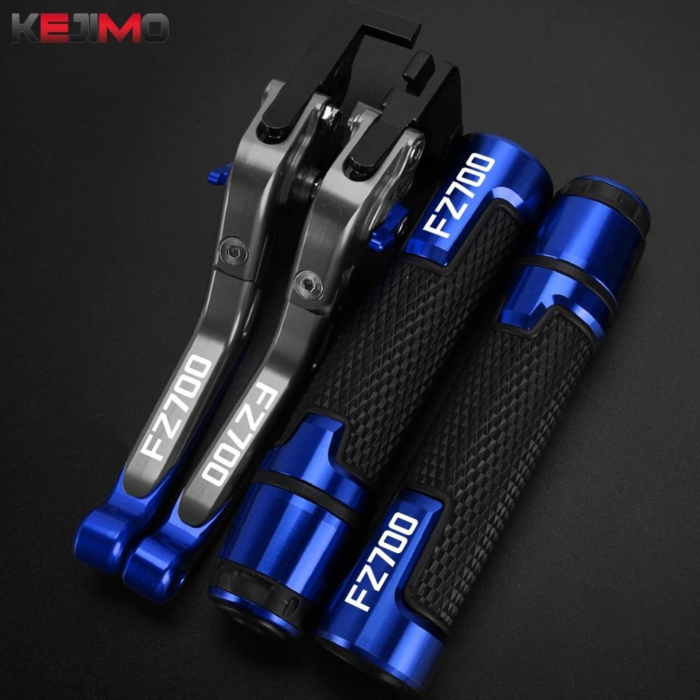 

Motorcycle Accessory 7/8"22MM Adjustable Brake Clutch Lever Hand Grips Handlebar Ends For Yamaha FZ700 FZ 700 GENESIS Fz700 1987