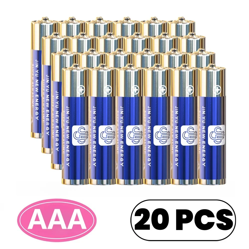 New 20PCS Premium Grade AAA Dry Battery Disposable Battery 1.5v Alkaline Batteries for camera calculator remote control