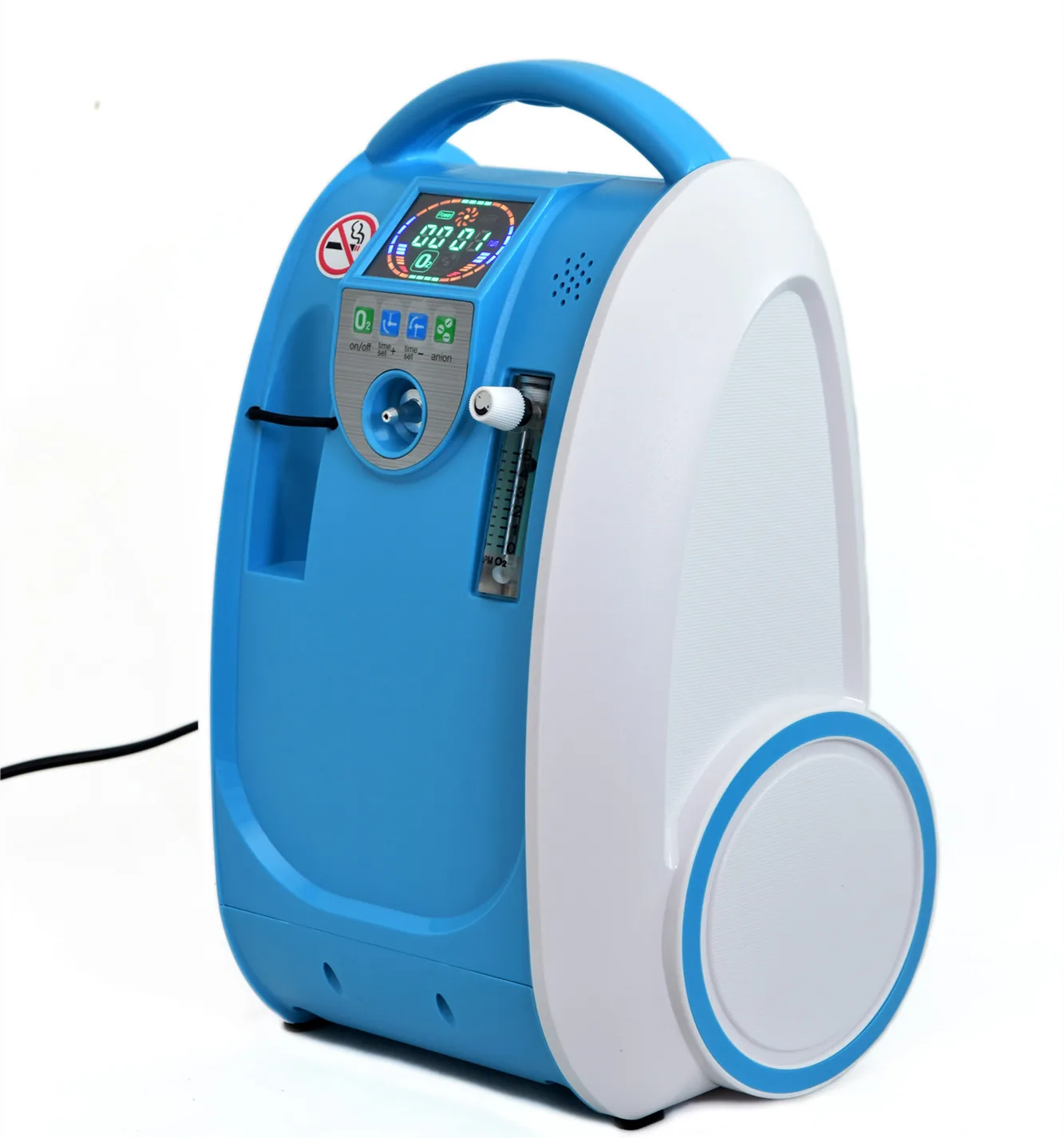 Household Oxygen Concentrator Generator for Hypoxic COPD Patients 24hours Continuous Flow Oxygenerator 1-5LPM Adjustable