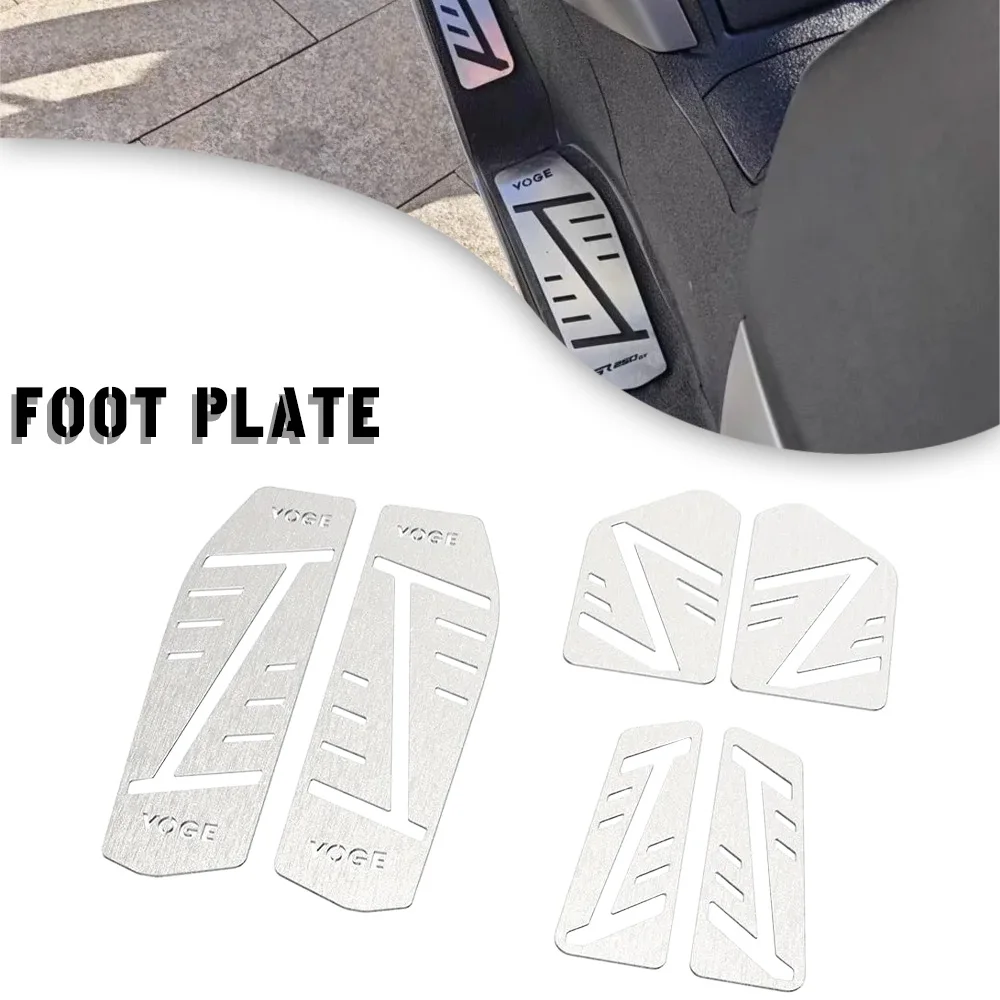 

New FOR VOGE SR250 GT SR 250 GT 250GT FOR VOGE SR250GT Motorcycle Accessories Foot Peg Rest Pedal Footrest Front Rear Foot Pedal