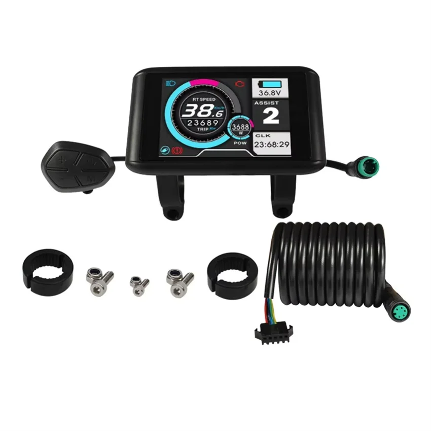 AliExpress ifunmobi UKC1 UKC1+ Color Display LCD Ebike OMD 2# Protocol Control Panel Speedometer Electric Bike