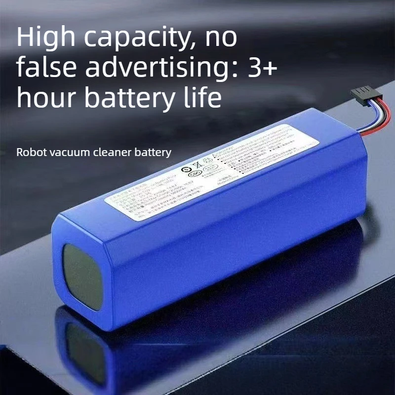 High-Capacity 14.4V 6500mAh YJCC015 Rechargeable Batteries for NARWAL J3 J4 Robotic Vacuum Cleaner Lithium Battery Accessories