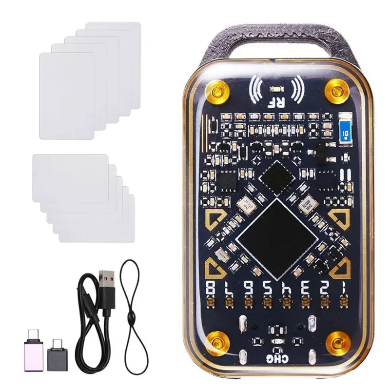 lxyb18b-chameleon-ultra-rfid-smart-chip-reader-smart-card-emulator-5x-cuid-uid-duplicator-cards-125k-1356m-id-ic-card-deco
