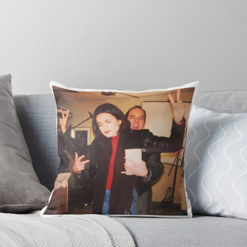 Mariska Hargitay & Chris Meloni SVU Throw Pillow Sofa Pillow Cover Pillowcases Pillowcases Cushion Covers Sofa pillow