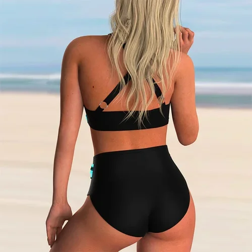 Imagen 2 del producto Bikinis Push Up 2026, Traje de Baño para Mujer, Cintura Alta, Ropa de Baño Femenina, Traje de Natación, Ropa de Playa para Damas