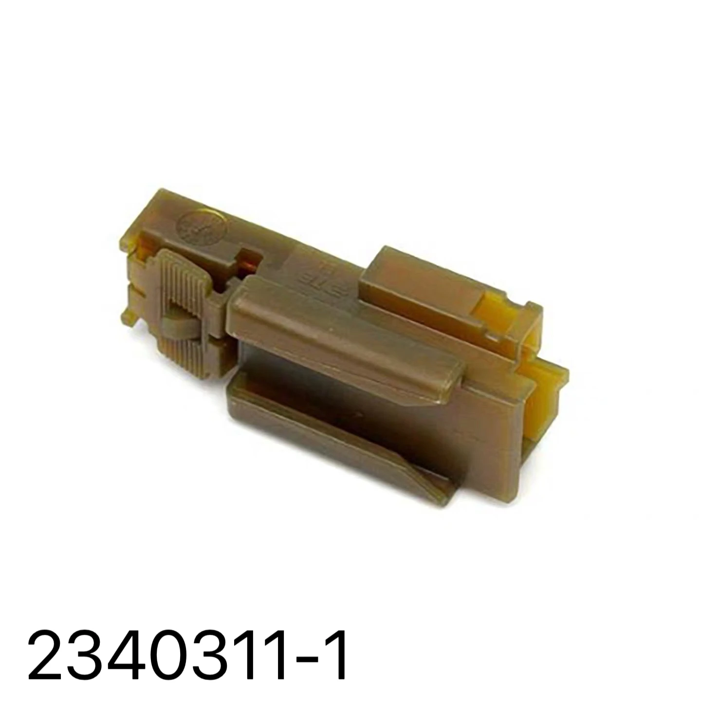 2340311-1 TE Connector housing 2P Brown wire-to-wire connector