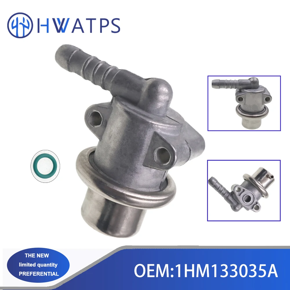 1HM133035A Fuel Pressure Regulator For Volkswagen Combi 1993-2000 Derby 1995-2005 Golf 1993-1998 Jetta 1993-1999 1HM133035A