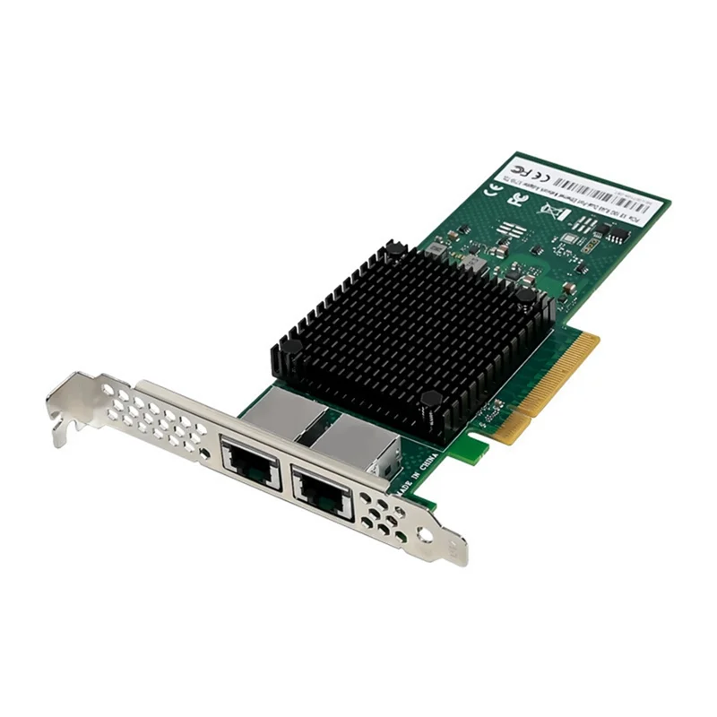 ABZW Network Card Pcie X8 V710-T2 Dual Port Server Network Card Supports 2 X 5Gbe NBASE-T Server Network Card