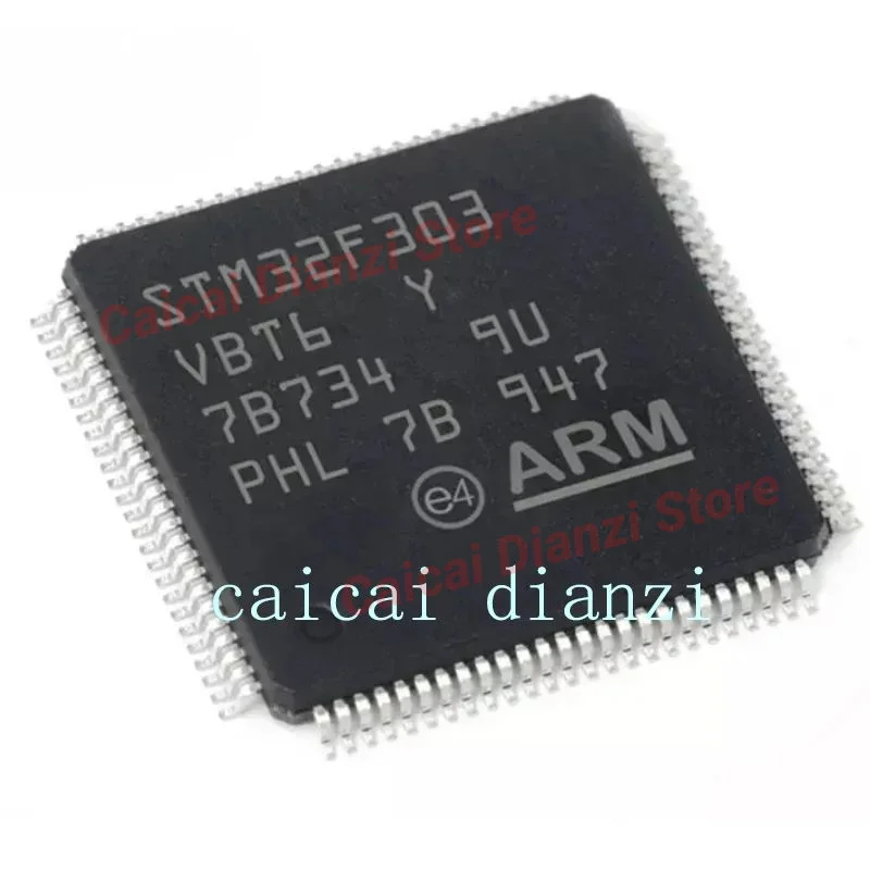 100-5PCS/LOTSTM32F303VBT6  32F303VBT6 STM32F303  ST  LQFP100 MCU microcontroller new original