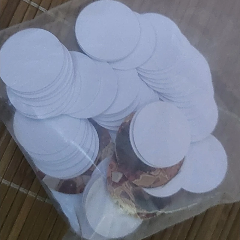 

10Pcs White Rewritable 215 NFC Round Coin 13.56MHz 504 Bytes Smart 215 Card Labels 25mm For NFC Phone Game