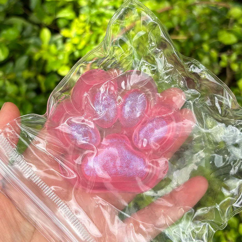 คริสตัล Taba Squishy ของเล่น Cat Claw Mochi Fidget ของเล่นช้า Rebound ความเครียดบรรเทาของเล่น Pinch Soft Squeeze ของเล่นของขวัญ