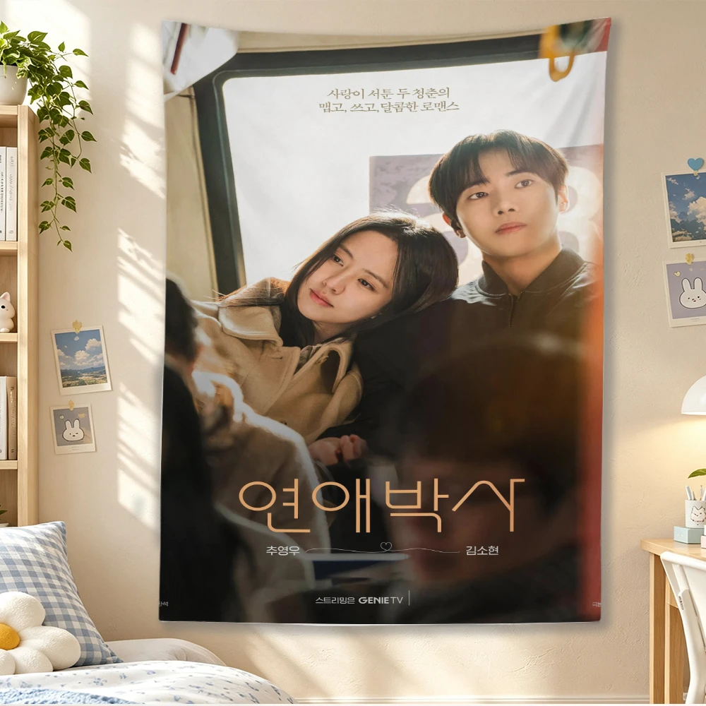 Korean Drama Love Doctor Tapestry, Kdrama Poster Wall Hanging, Bedroom Living Room Decor Background Cloth, 2026 New K-pop Fans