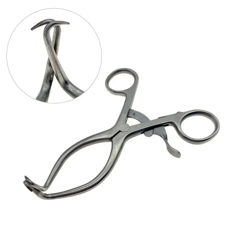 Weitlaner Retractor 2 Claws Self-Retaining Retractor Orthopedic Bone Retractor Surgical Instruments Stainless Steel