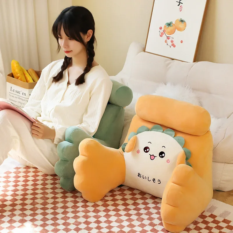 

New Cute Cartoon Multifunctional Bedhead Cushion, Tatami Mattress, Soft Bag Cushion, Sofa Cushion, Huge Backrest Cushion