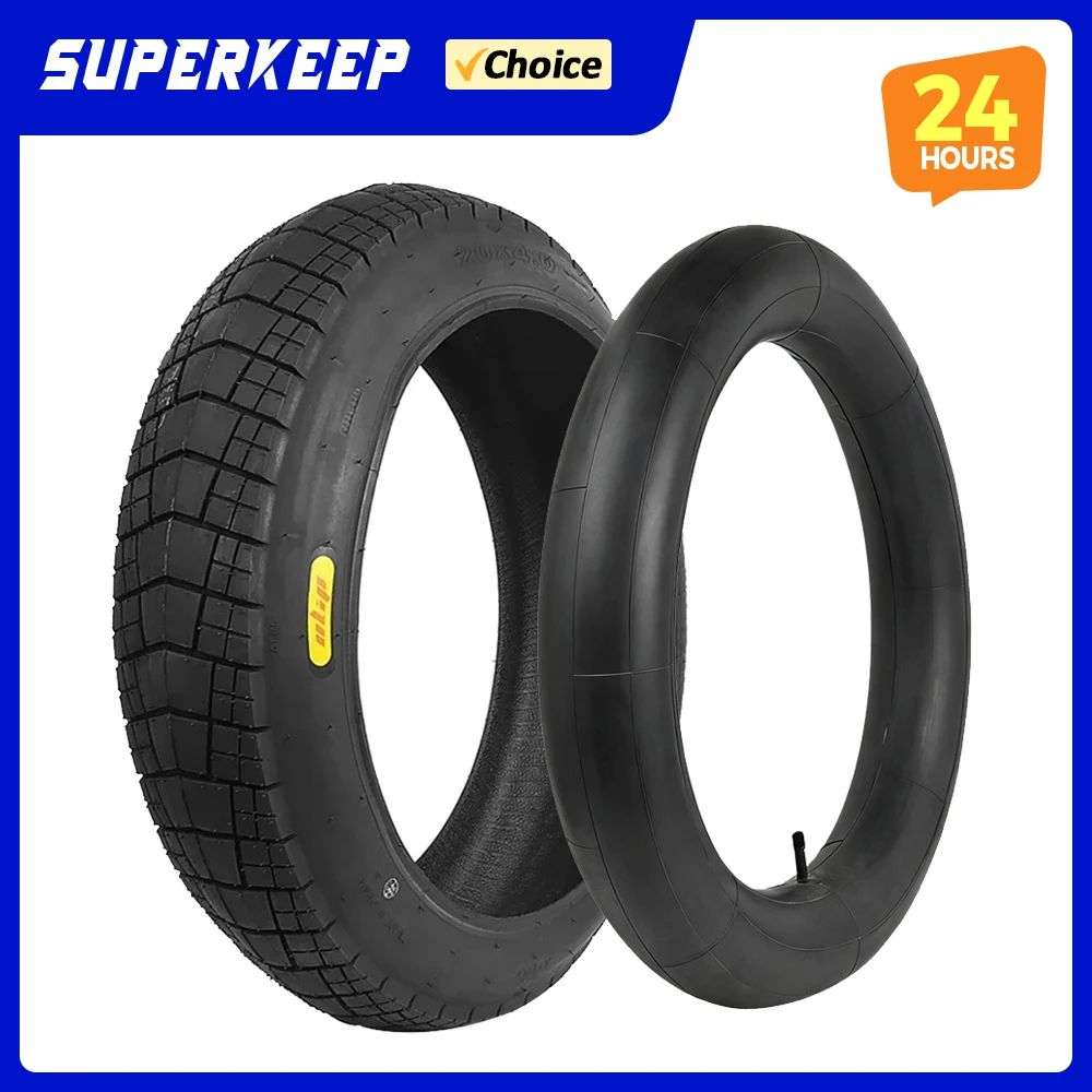 

Bicycle Fat Tire 20x4.0 Off-road for Snowmobile Beach Electric Bicycle Inner Tube 20 Inch 20*4.0 Anti-Slip Fat Tire Cycling Part