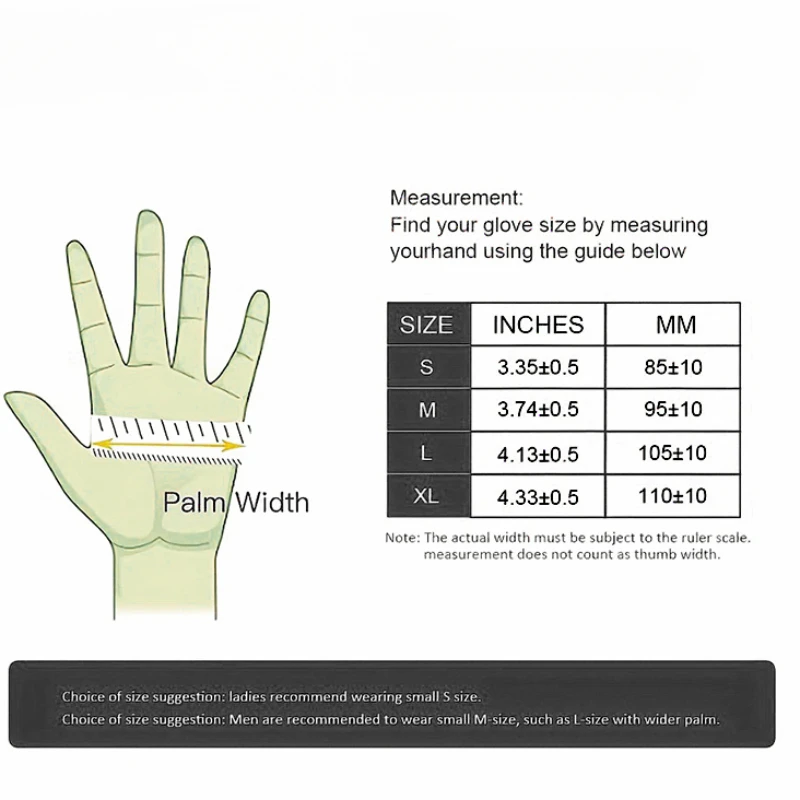 100/50/20PCS Black Nitrile Gloves Thickened Black Nitrile Gloves for Cleaning Hairdressing Waterproof Dishwashing Tattoo Gloves