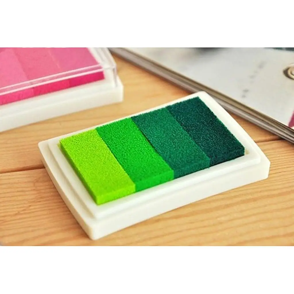 4-5pack 4 Shade Colors Ink Pad Fingerprint Korea DIY Craft Embossing Colorful