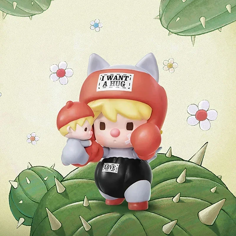 

POPMART Sweet Bean I Want a Hug Series Blind Box Cute Anime Figure Toy Doll Desktop Ornament Mystery Guess Bag Collection Gift