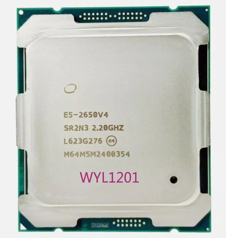 For  Xeon E5-2650 V4 SR2N3 2.20GHz 12-Cores 30MB 14nm LGA2011-3 CPU Processor