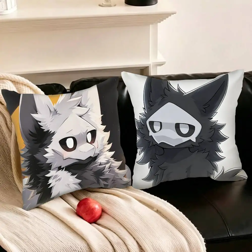 

Furry Art P-Puro Changed-D Various Sizes Square Pillowcase For Car Home Bedchamber Decor