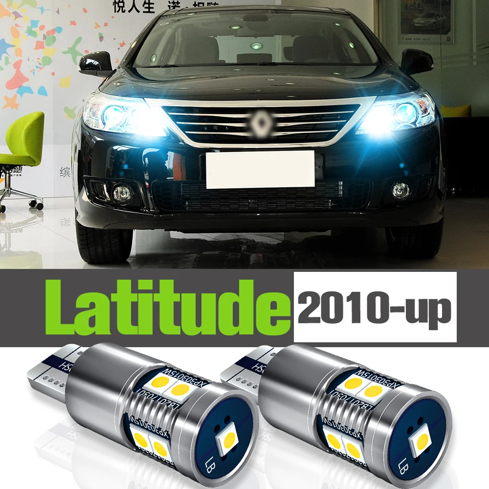 2x LED Parking Light Accessories Clearance Lamp For Renault Latitude 2010 2011 2012