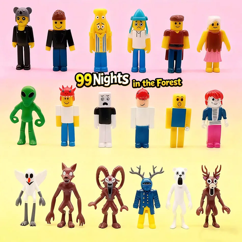 Novità 99 notti nella foresta cervo gioco figura giocattoli bambola animale cervo giocattolo fan regali di compleanno giocattoli per bambini regalo di Halloween