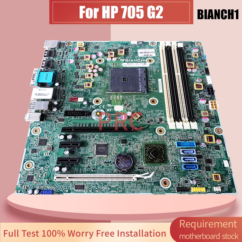 Warranty 90 Days Original For HP AIO 705 G2 Notebook motherboard BIANCH1 AMD 798073-001 798571-601 All-in-one Mainboard