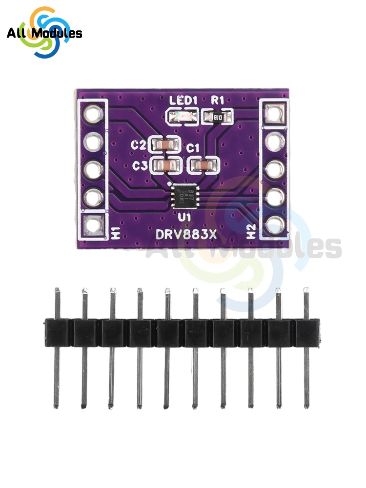 DRV8837 One Way Two Way DC H-Bridge Motor Driver Module 1.8A Stepper Motor Motor Driver Board