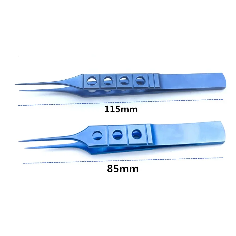 

Ophthalmic micro tweezers Titanium microsurgical Forceps Eyelid forceps ophthalmic eye instruments pet