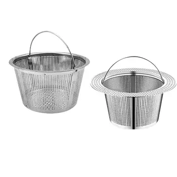 손잡이가 달린 싱크대 채반, 스테인리스 스틸 채반 주방 싱크대, 채반 막힘 방지 주방 배수구