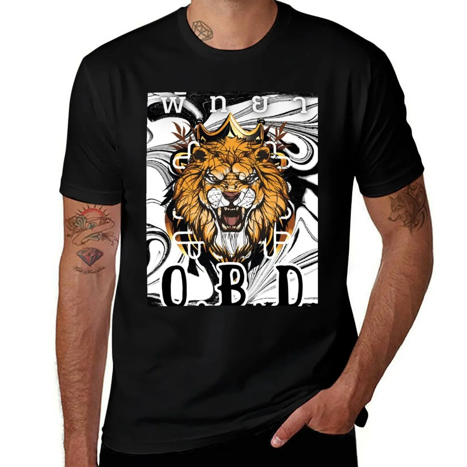 

O.B.D Pattaya T-Shirt man t shirt vintage rapper graphic tees mens clothing