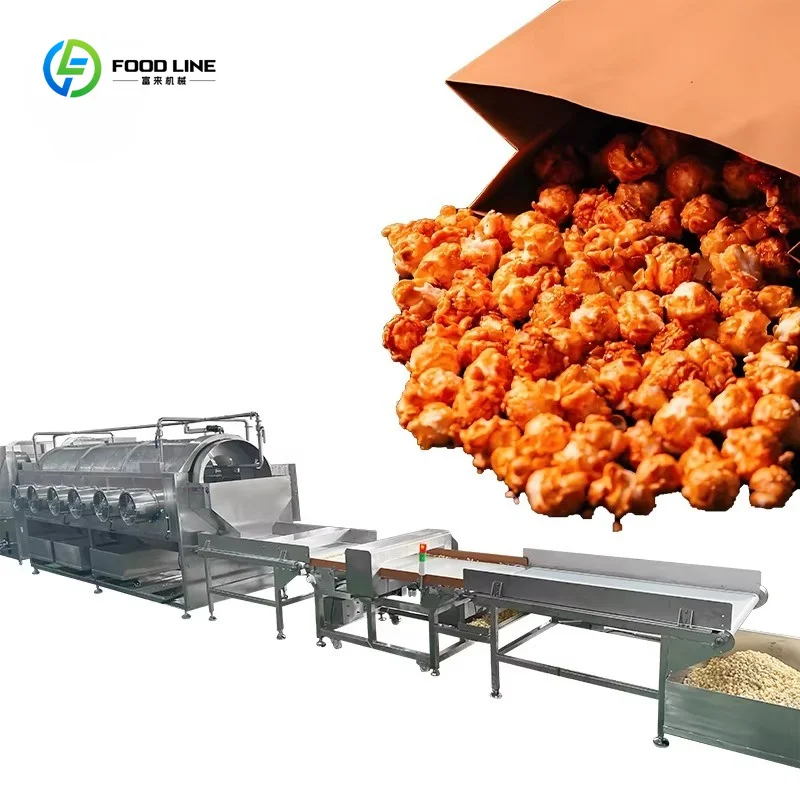 Customized Professional Popcorn Processing Line for Commercial Applications