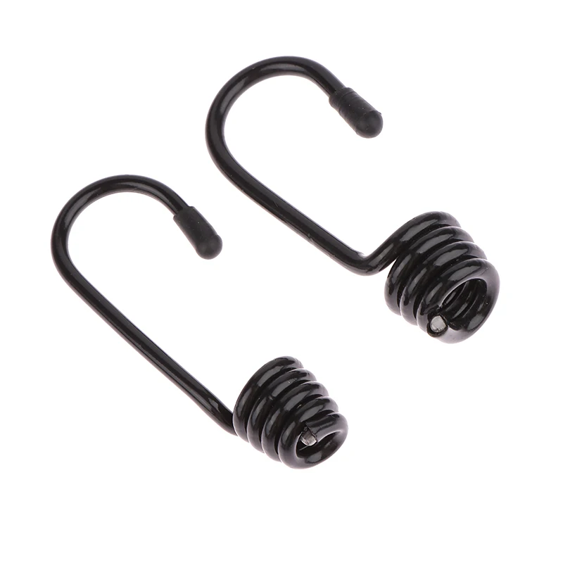 10Pc 6mm/8mm Spiral Hook For Tensioner Marine Shock Cord Bungee Elastic Rope Hook Luggage Strap Tarp Tie Down Canopy Stretch