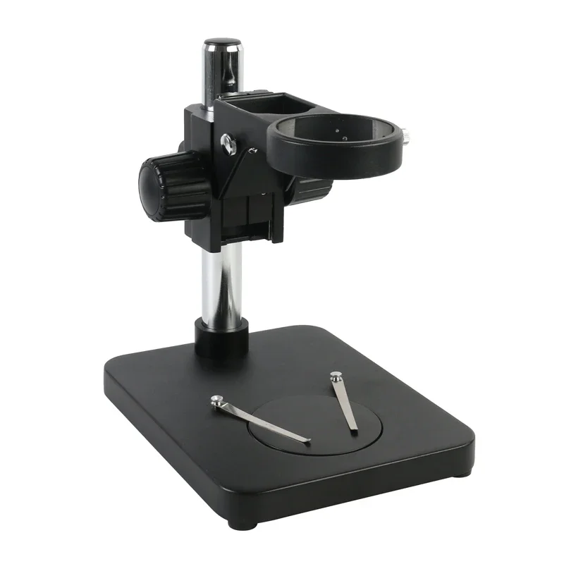 Adjustable 76mm Focus Holder Miroscope Stand Base Pillar Microscope Support Bracket For Trinocular Binocular Stereo Microscope