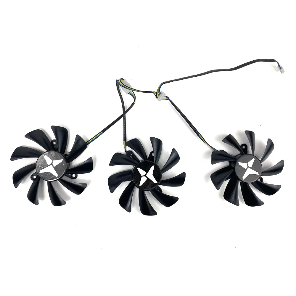 3PCS Cooling Fan 85MM 4PIN GA91S2U RX6800XT GPU FAN Dataland RX6900XT RX6800 6700XT X-seria Card Video