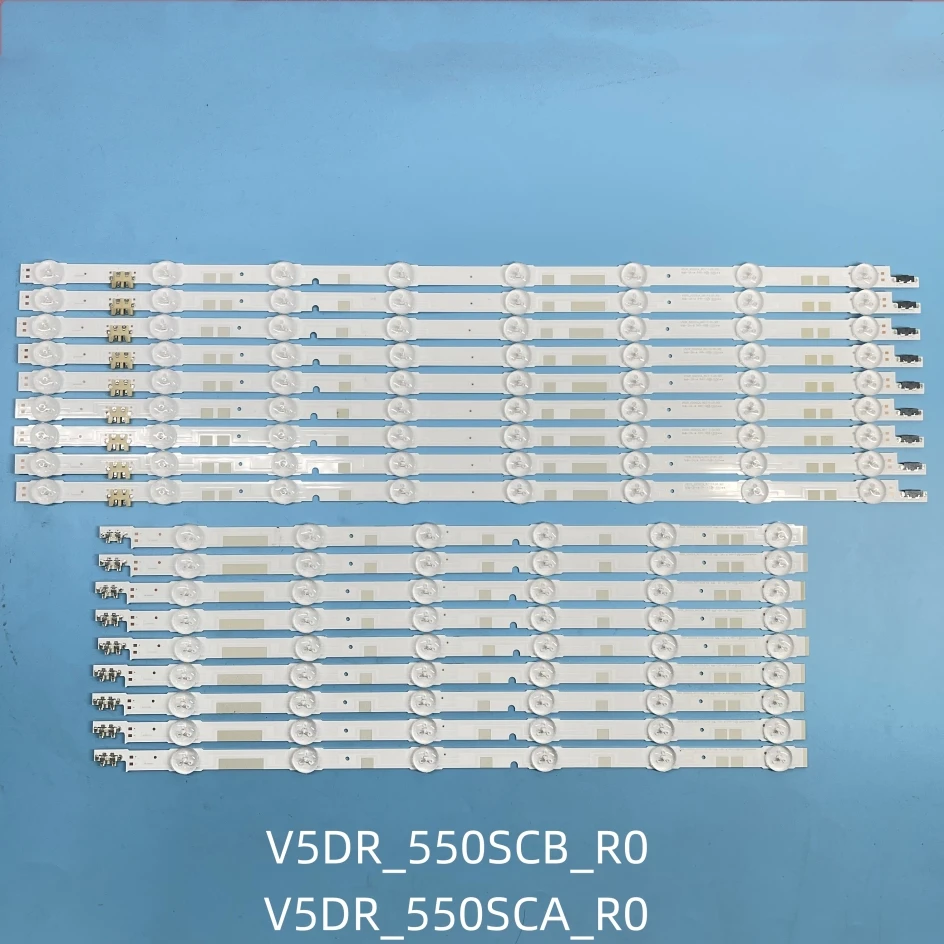 LED backlight strip for V5DR_550SCA 550SCB_R0 UA55JS7200 UE55JS7200U UE55JU6870U UE55JU6800 UE55JU6872U UN55JS700DF 55JU6800