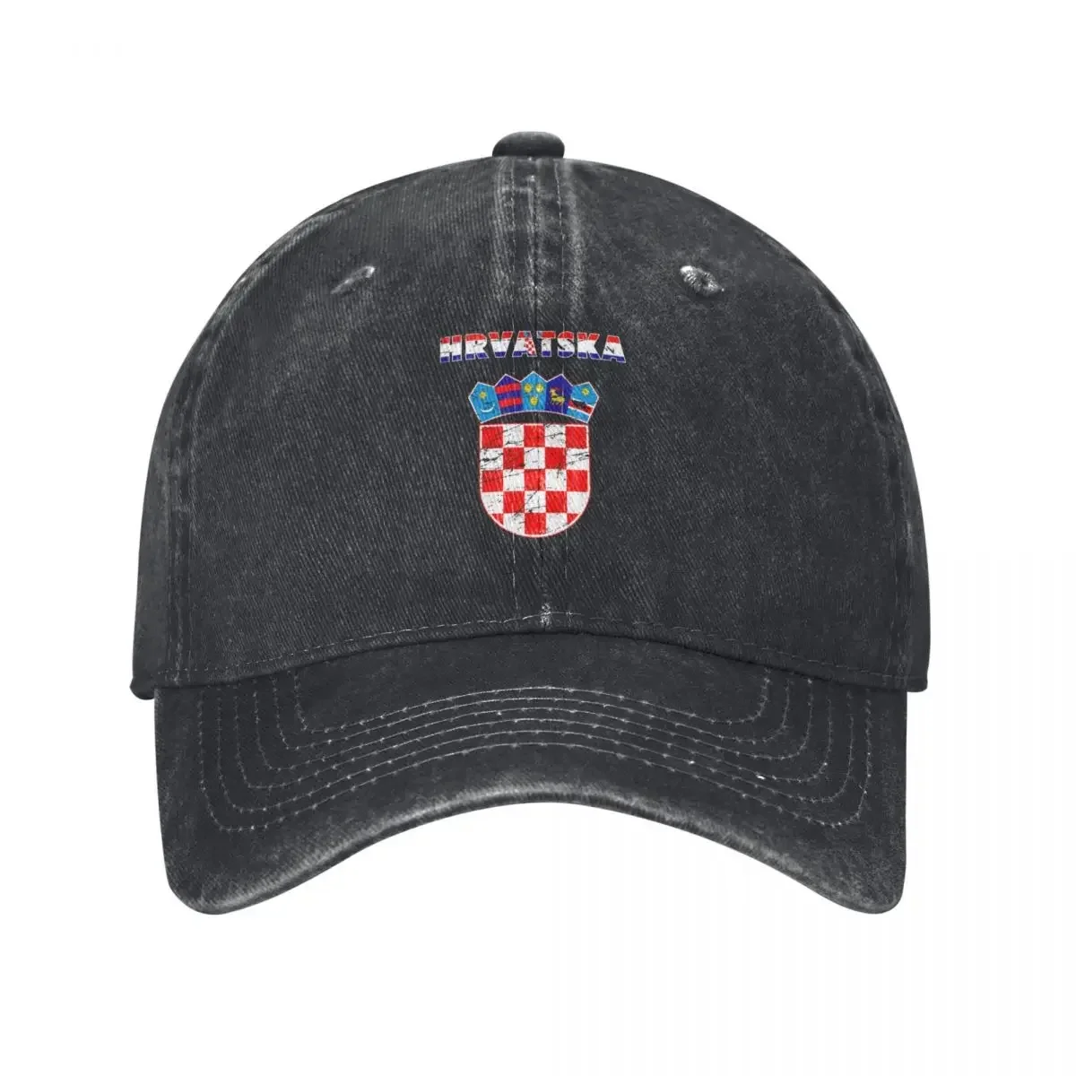 Croatia Hrvatska Coat of Arms Gift Baseball Cap Luxury Brand funny hat Men's Caps Women's